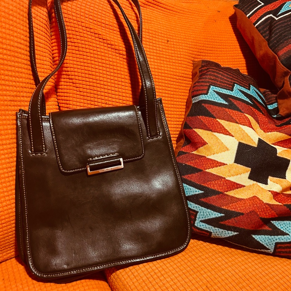 Vintage Cole Haan Leather Shoulder Bag